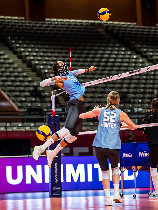 Up next for Athletes Unlimited, starting Saturday: women's volleyball.